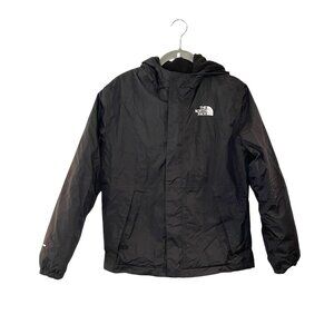 The North Face Dryvent Jacket Boys Large 12 Waterproof Fleece Lined Rain Coat